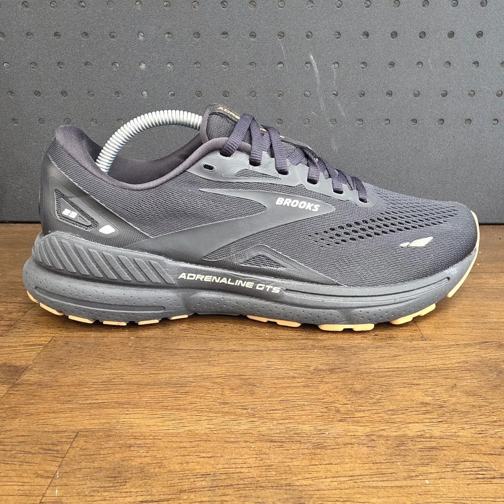 Brooks Adrenaline GTS 23 Running Shoes Womens 10.5 Black Copper 1203811B056